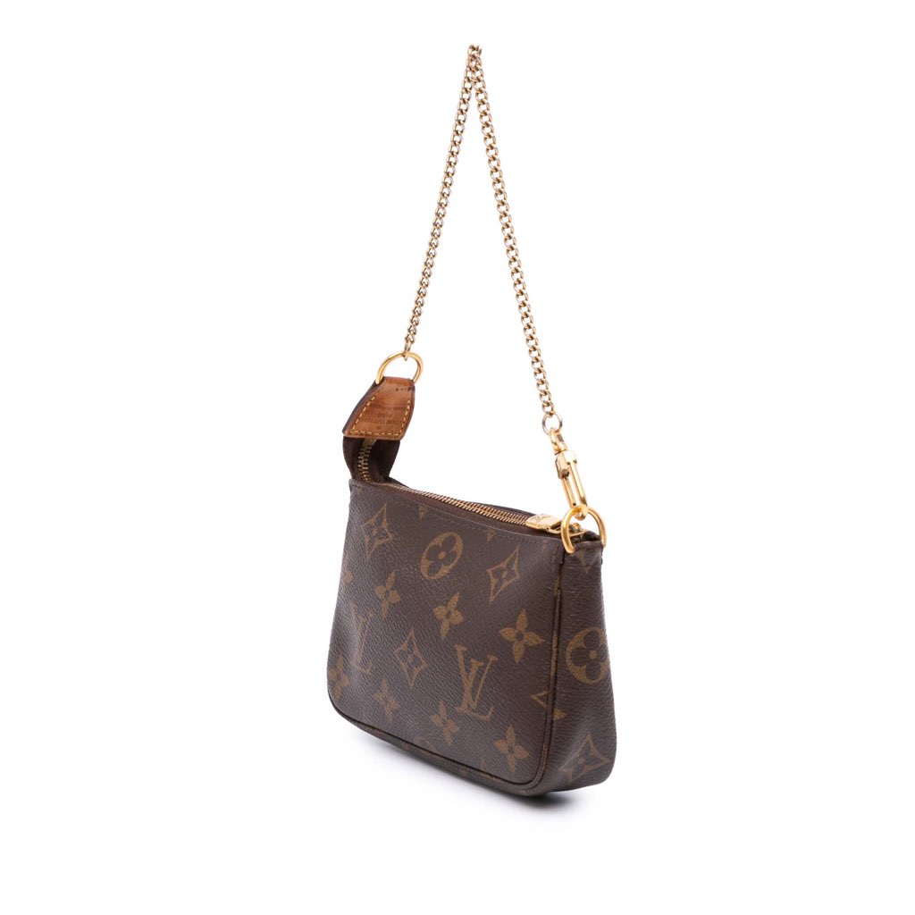 Louis Vuitton Monogram Mini Pochette Accessoires - Back view