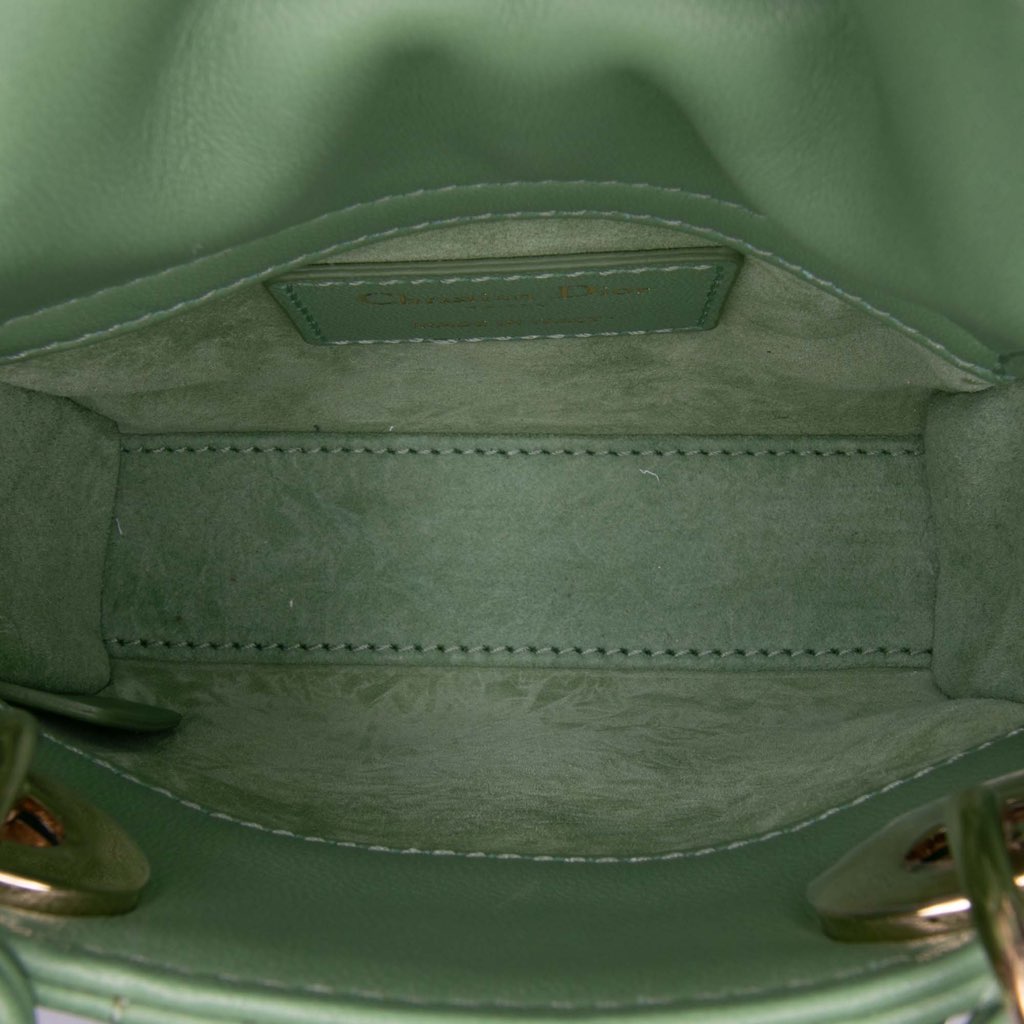 Dior Micro Lambskin Cannage Lady Dior - 4