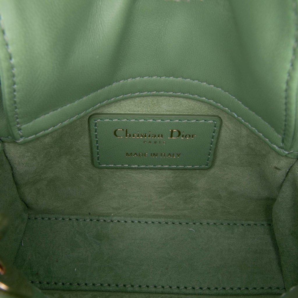 Dior Micro Lambskin Cannage Lady Dior - 5