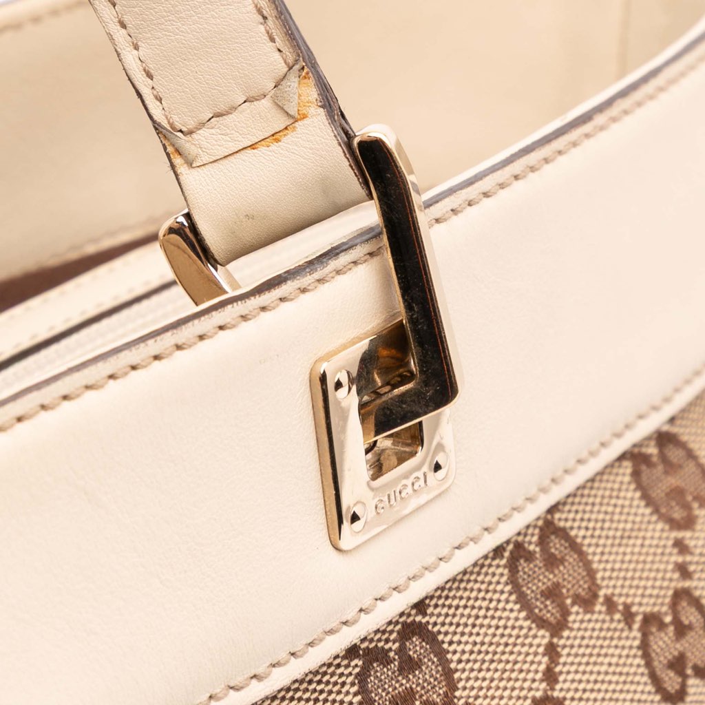 Gucci GG Canvas Punch Tote - Image 13