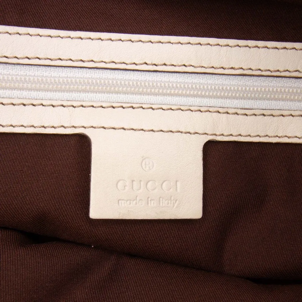 Gucci GG Canvas Punch Tote Brown Canvas Fair - Box View