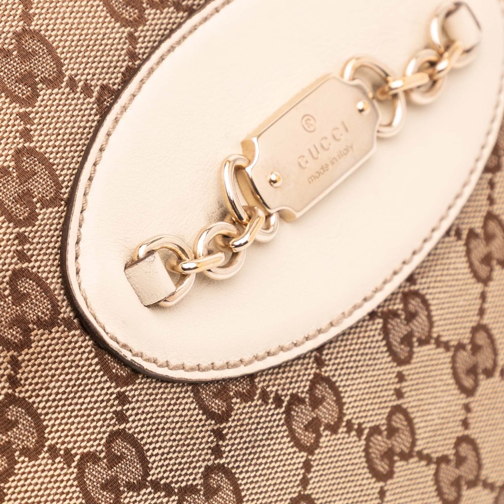 Gucci GG Canvas Punch Tote - Image 10