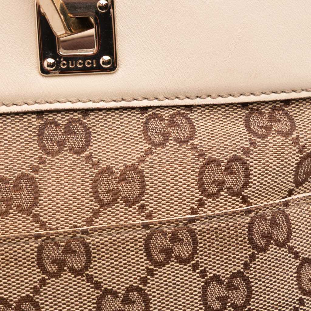 Gucci GG Canvas Punch Tote - Image 12