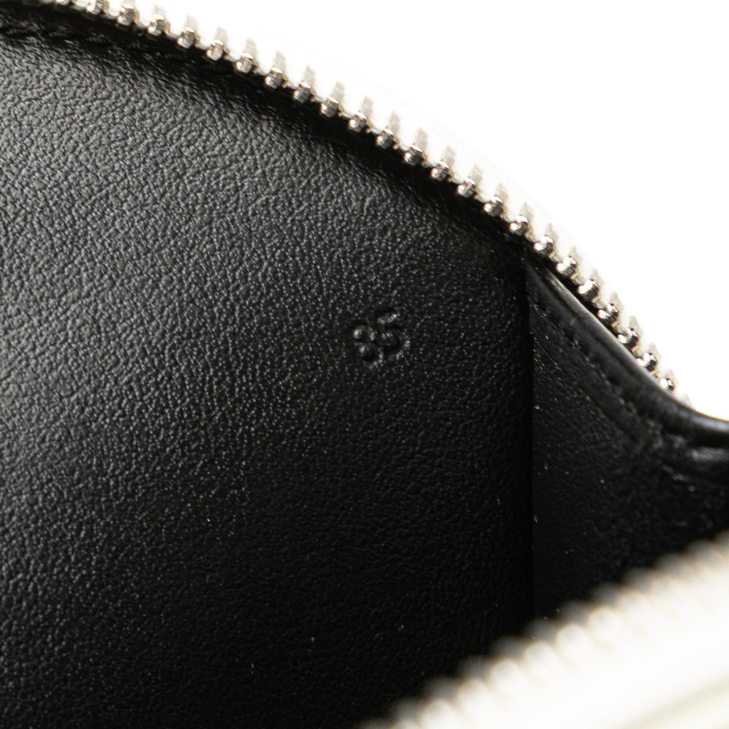 Prada Spazzolato Round Chain Coin Crossbody - Detail 1