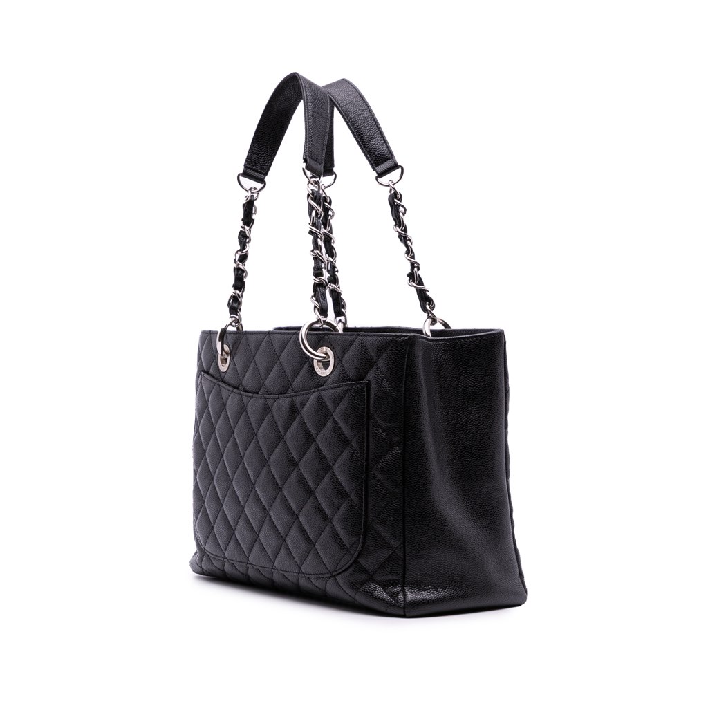 Chanel Caviar Grand Shopping Tote - Back view
