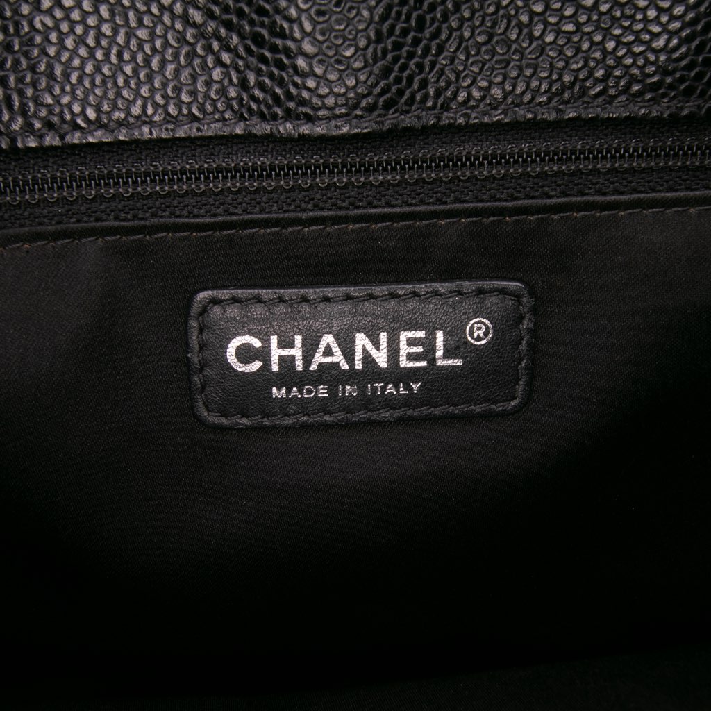 Chanel Caviar Grand Shopping Tote - Side view