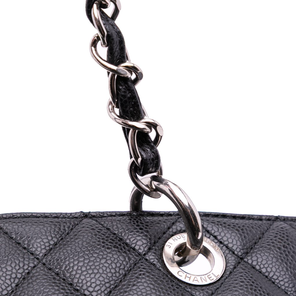 Chanel Caviar Grand Shopping Tote - Image 10