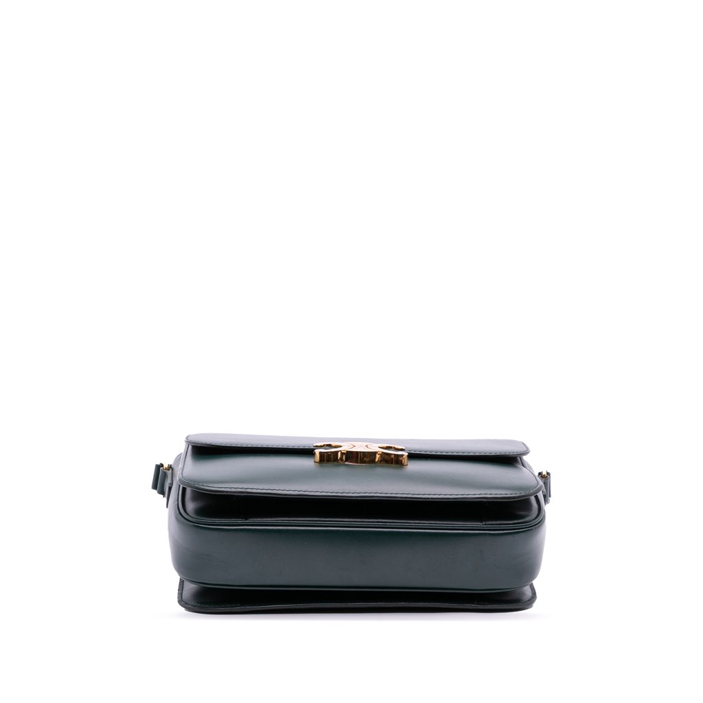 Celine Classique Shiny Calfskin Triomphe Crossbody - Image 6