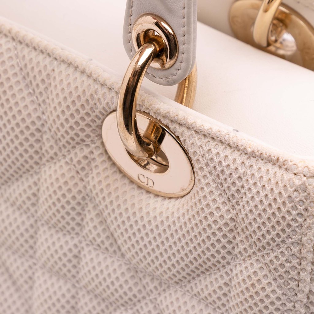 Dior Medium Mesh Cannage Lady Dior - Image 11
