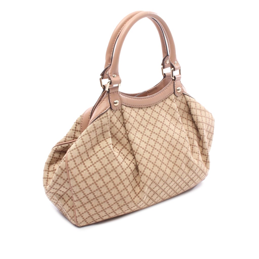 Gucci Medium Diamante Canvas Sukey Tote - 2