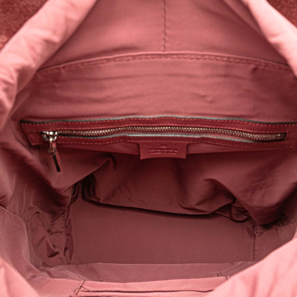 Gucci Small GG Supreme Blooms Single Buckle Backpack - 4