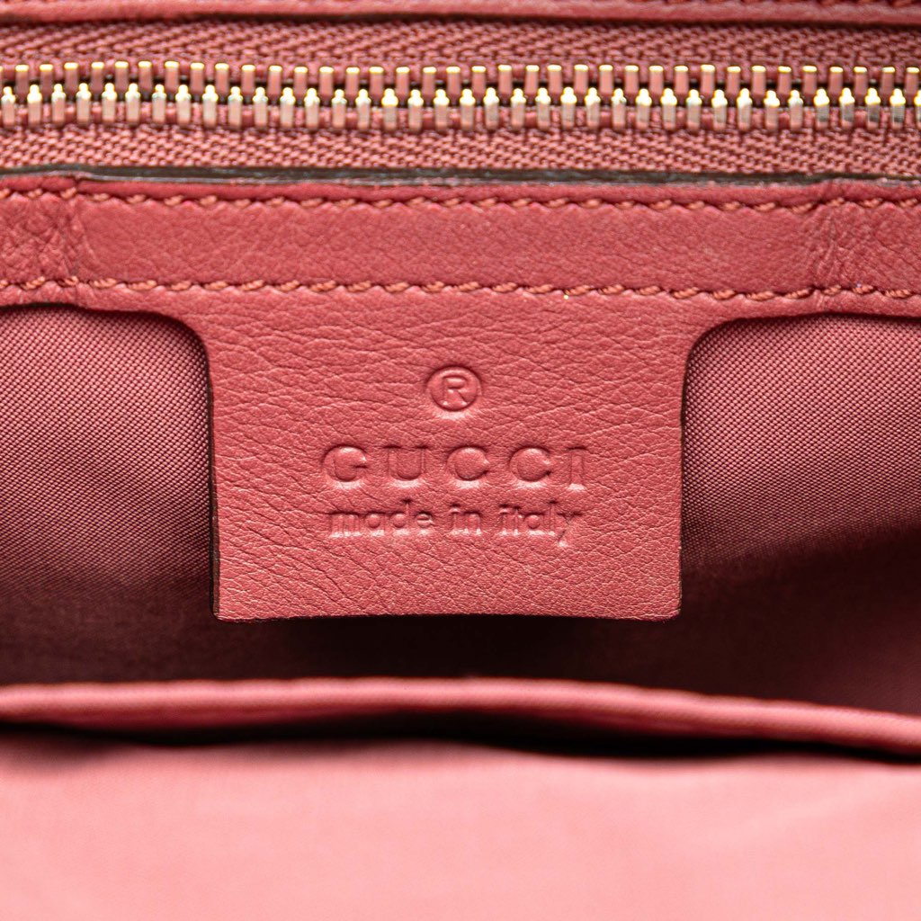 Gucci Small GG Supreme Blooms Single Buckle Backpack - 5