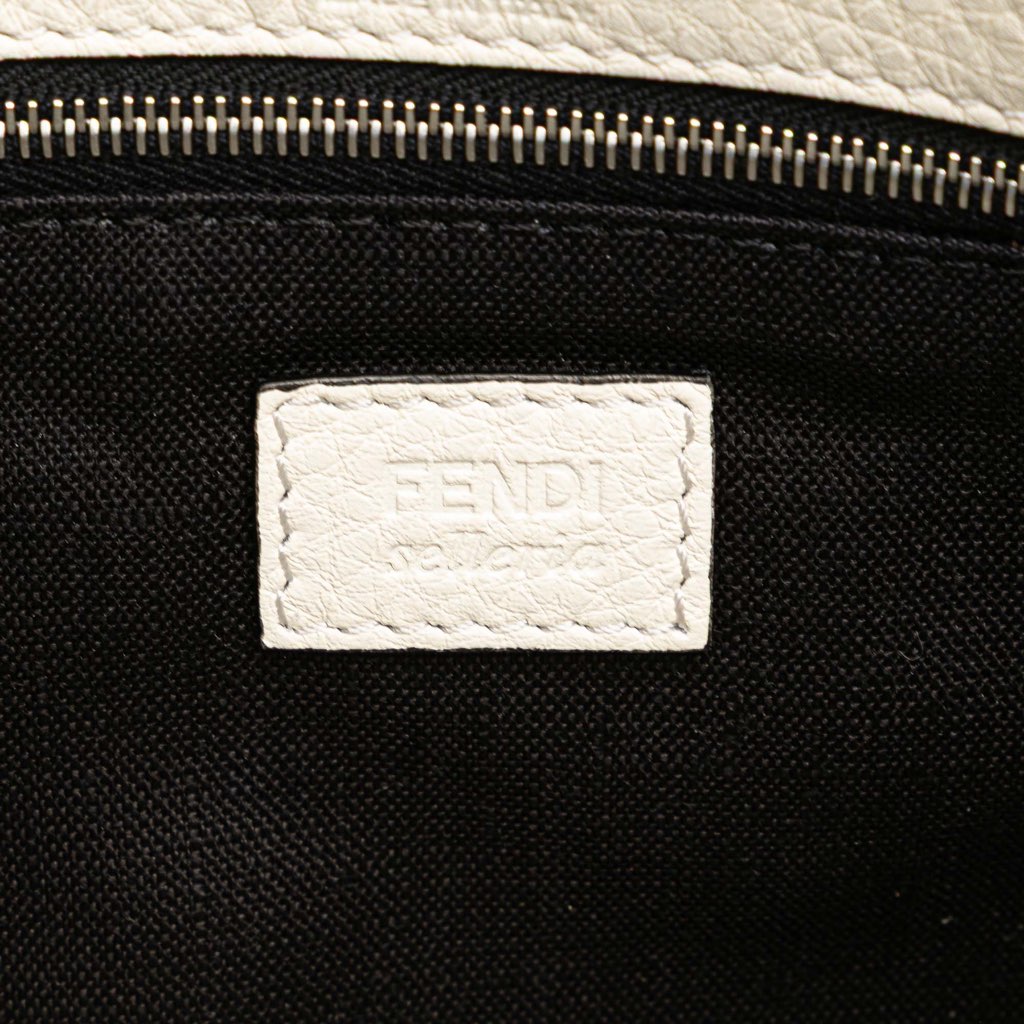 Fendi Leather Selleria Clutch - Side view