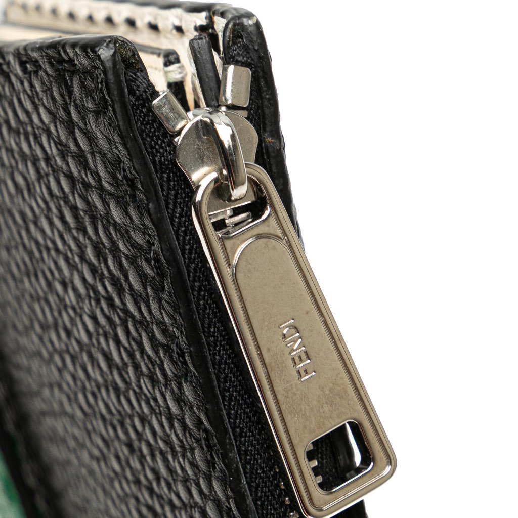Fendi Leather Selleria Clutch - Image 12
