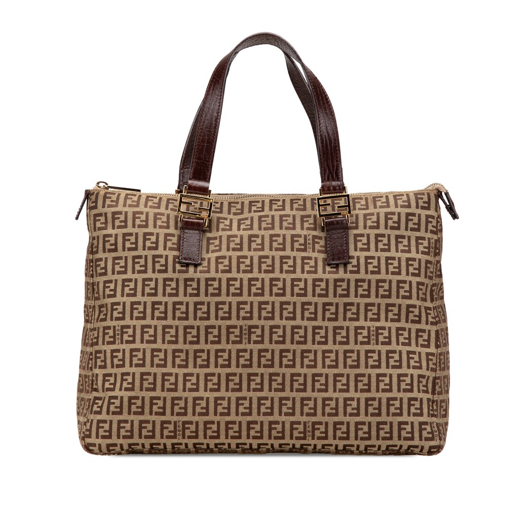 Fendi Zucchino Canvas Tote