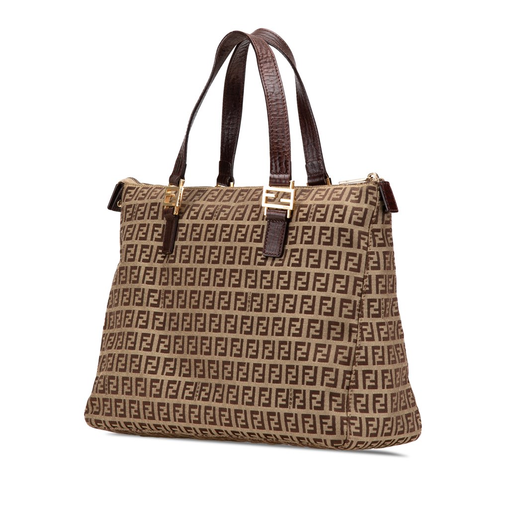 Fendi Zucchino Canvas Tote - 2
