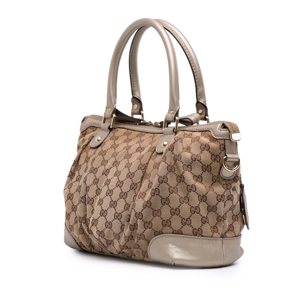 Gucci GG Canvas Sukey Satchel - 2