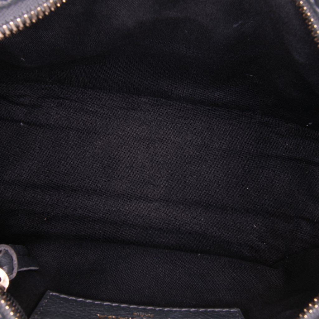 Balenciaga Mini Lambskin Motocross Stadio Laser Cut Cross Classic City Satchel - 4