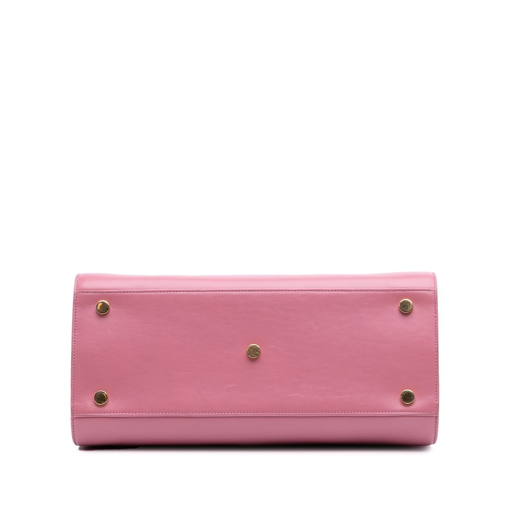 Saint Laurent Small Leather Sac De Jour Satchel - 3