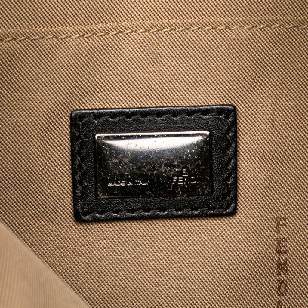 Fendi Zucchino Canvas Crossbody - Side view