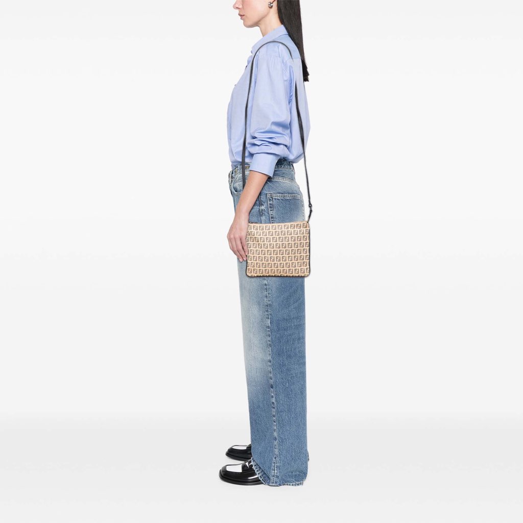 Fendi Zucchino Canvas Crossbody - Image 12