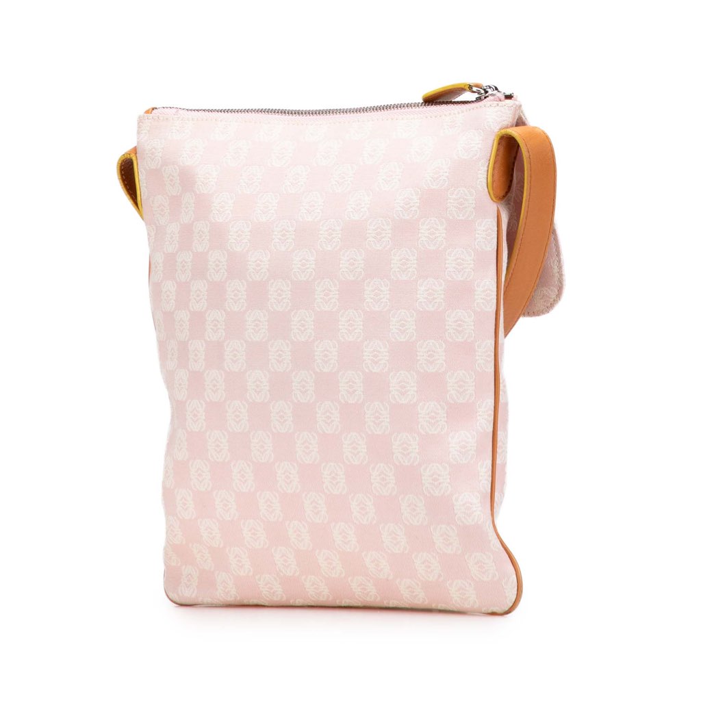Loewe Anagram Canvas Crossbody - Back view