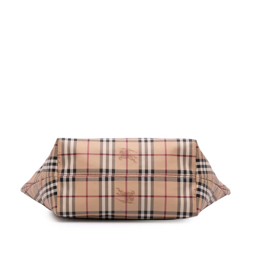 Burberry Small Haymarket Check Coated Canvas Salisbury Tote - 3