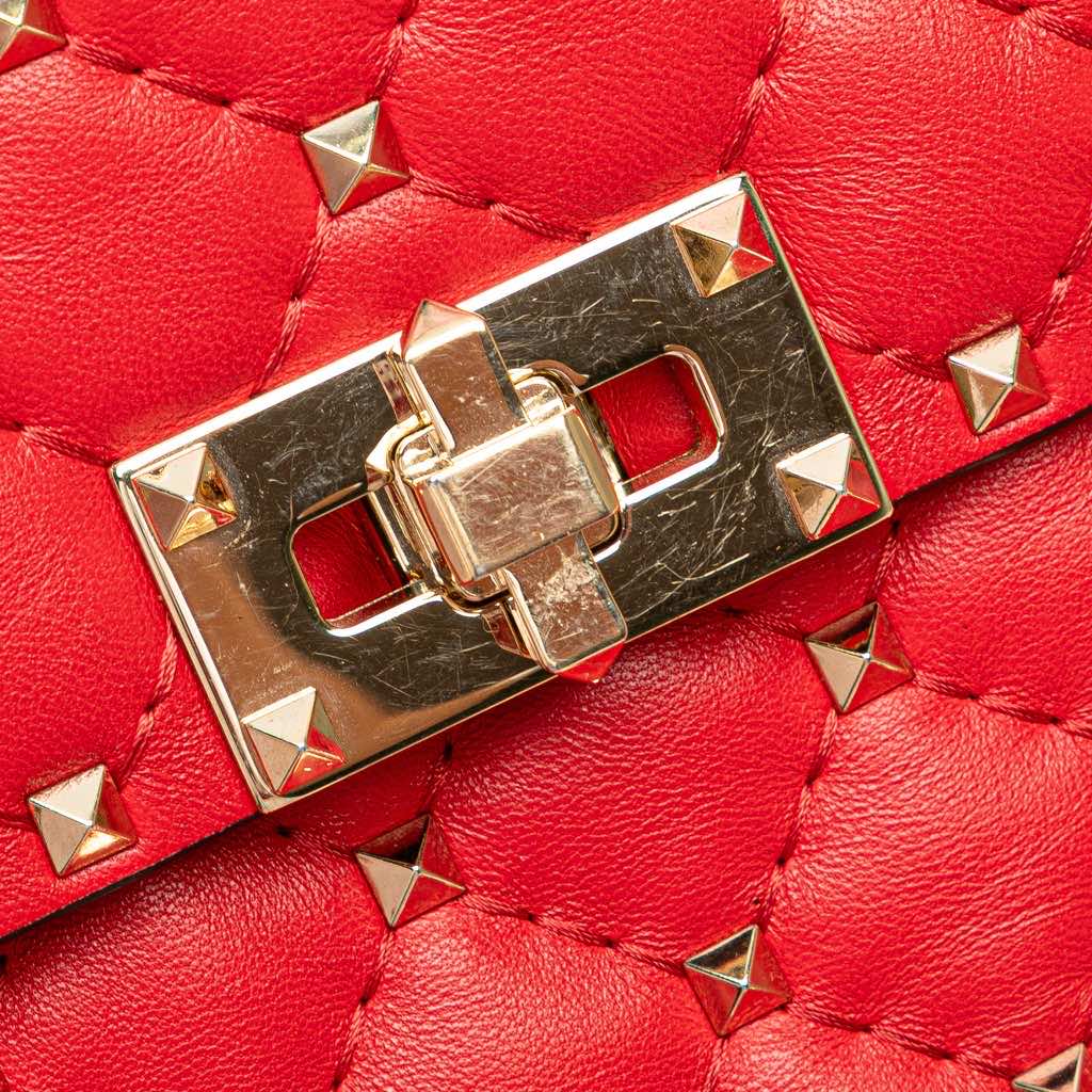 Valentino Nappa Rockstud Spike Vertical Satchel - Detail 2