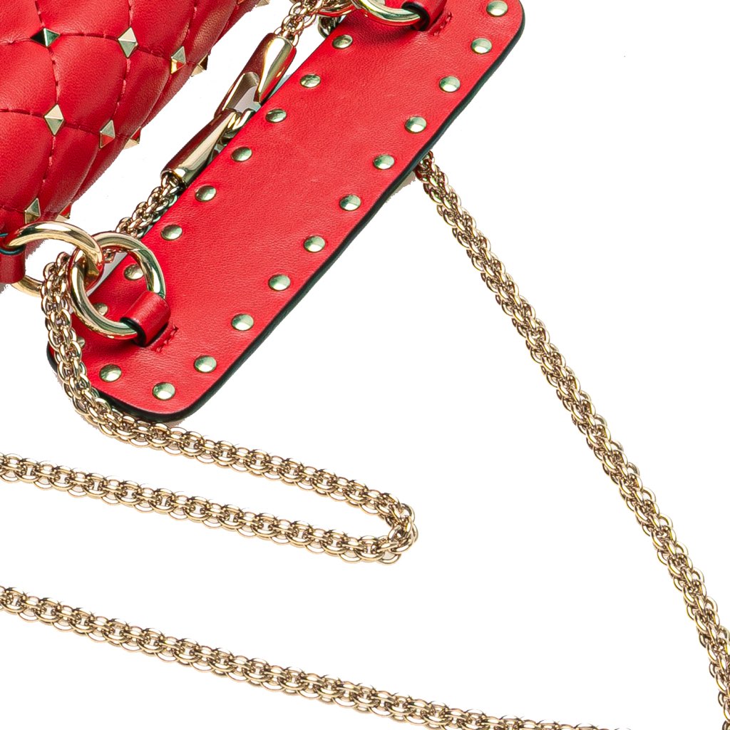 Valentino Nappa Rockstud Spike Vertical Satchel - Image 10