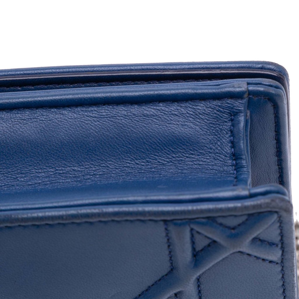 Dior Mini Lambskin Diorama Flap - Image 13