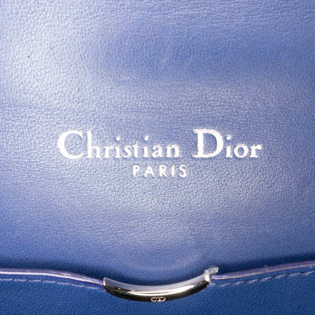 Dior Mini Lambskin Diorama Flap - Side view