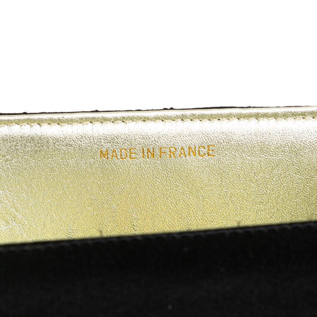 Chanel Mini Square Diagonal Quilted Satin Single Flap - Detail 1