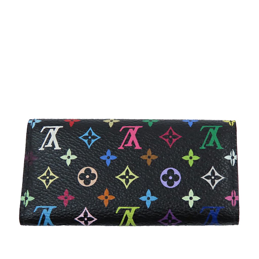 Louis Vuitton Monogram Multicolore 4 Key Holder - Back view