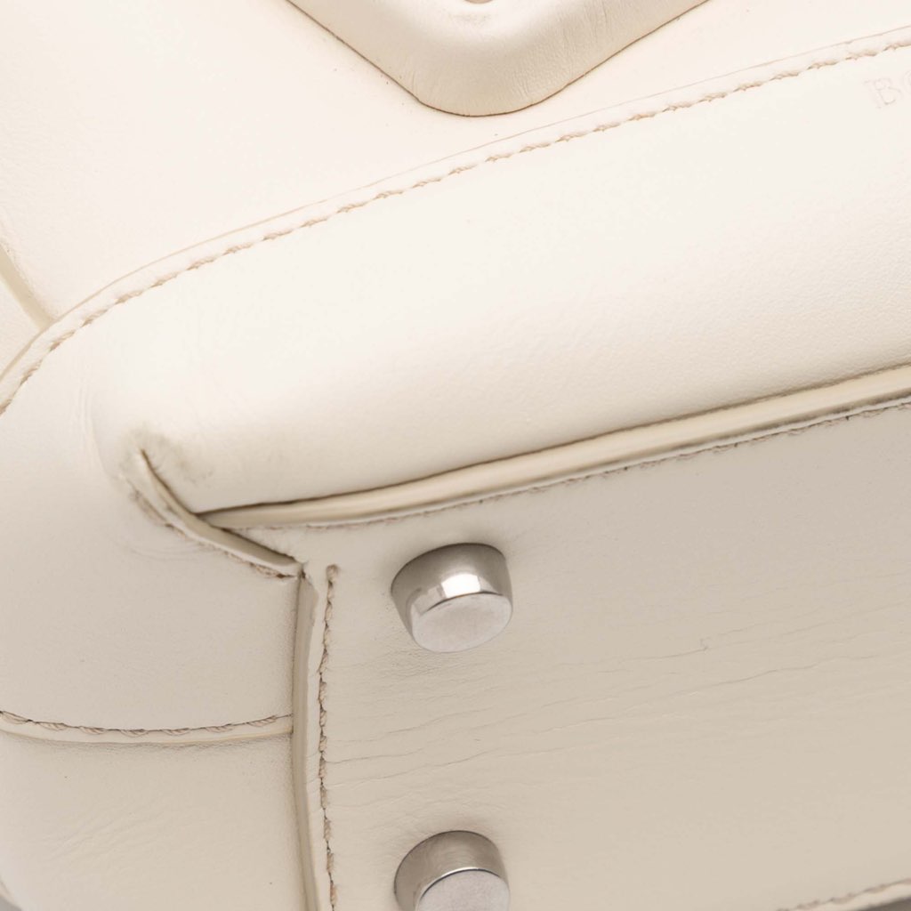 Bottega Veneta Mini Calfskin Maxi Intrecciato Arco Satchel - Detail 1
