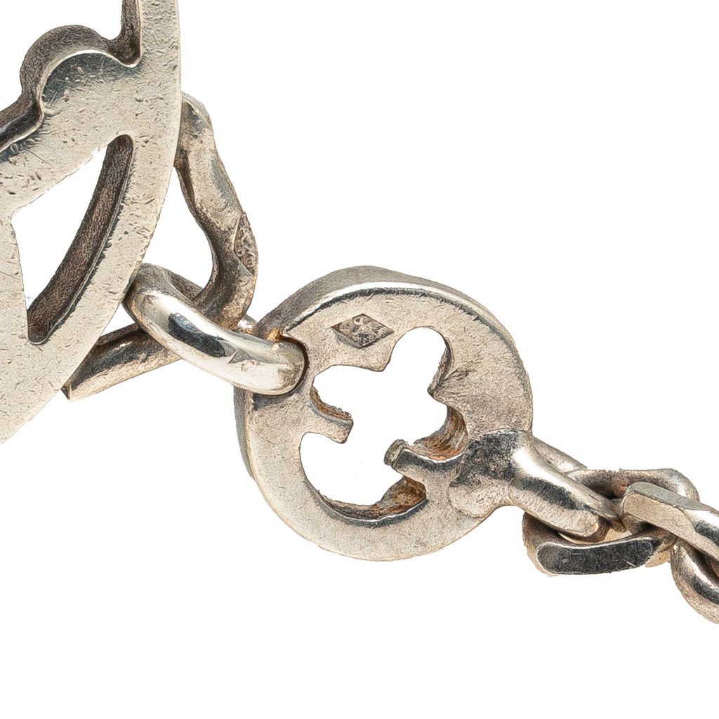 Hermès Palladium Plated H Logo Bag Charm - Image 6