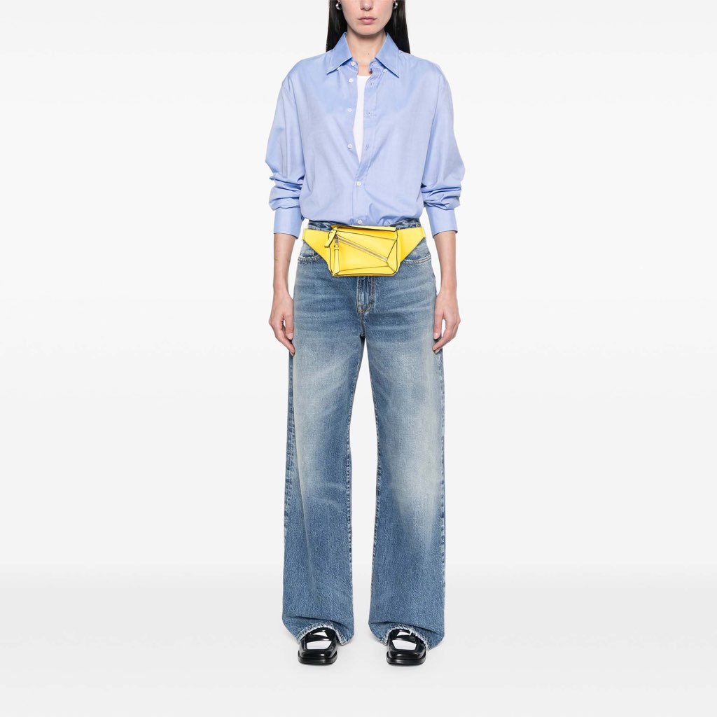 Loewe Mini Calfskin Puzzle Bumbag - Image 13