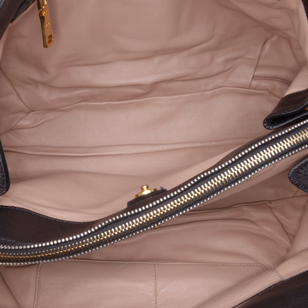 Prada Cervo Zip Tote - 4