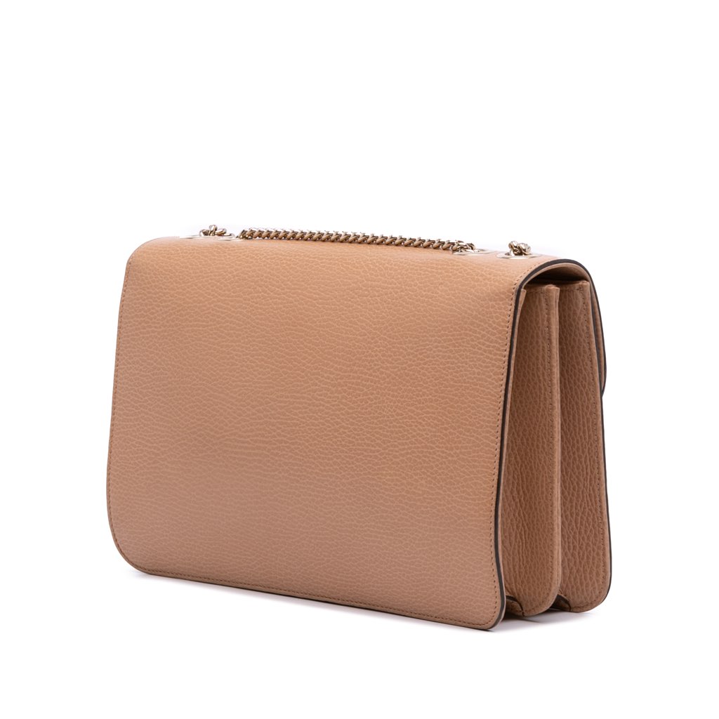 Gucci Medium Dollar Calfskin Interlocking G Crossbody - 2