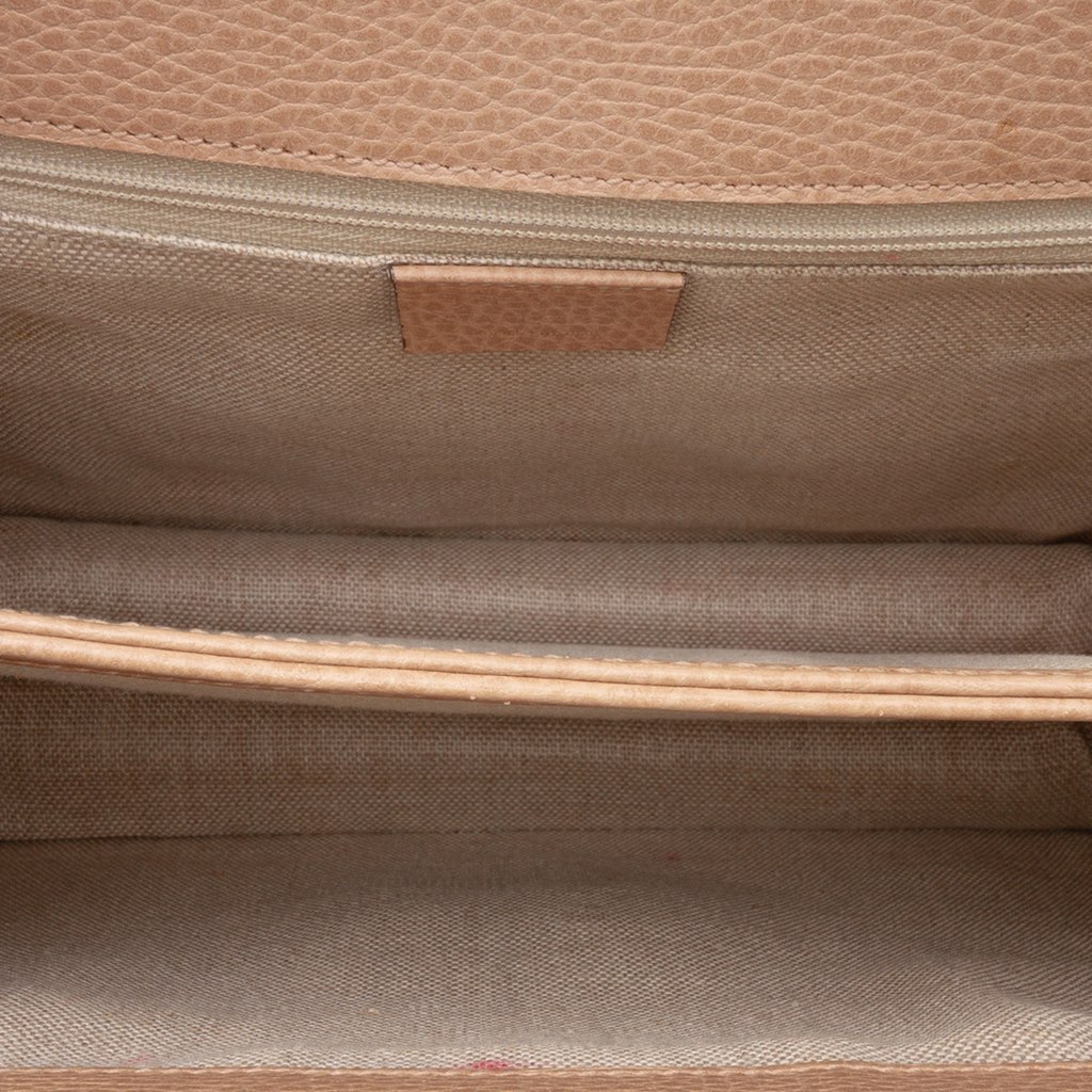 Gucci Medium Dollar Calfskin Interlocking G Crossbody - 4