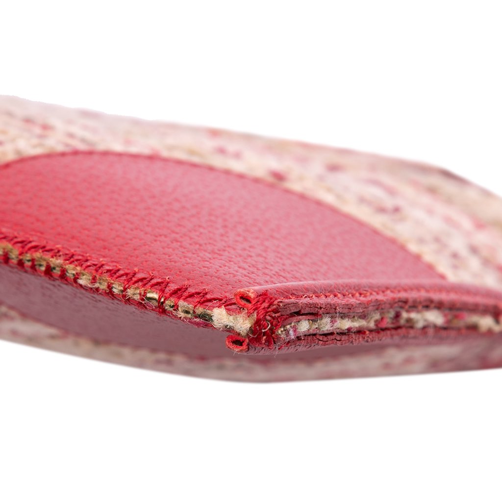 Prada Vitello Trimmed Tweed Flat Tote - Image 13