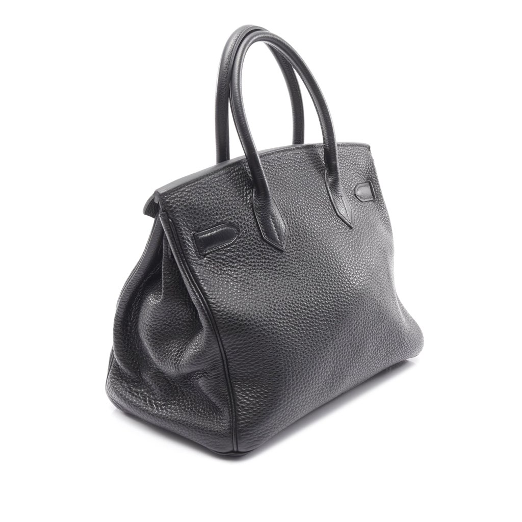 Hermès Clemence Birkin Retourne 30 - Back view