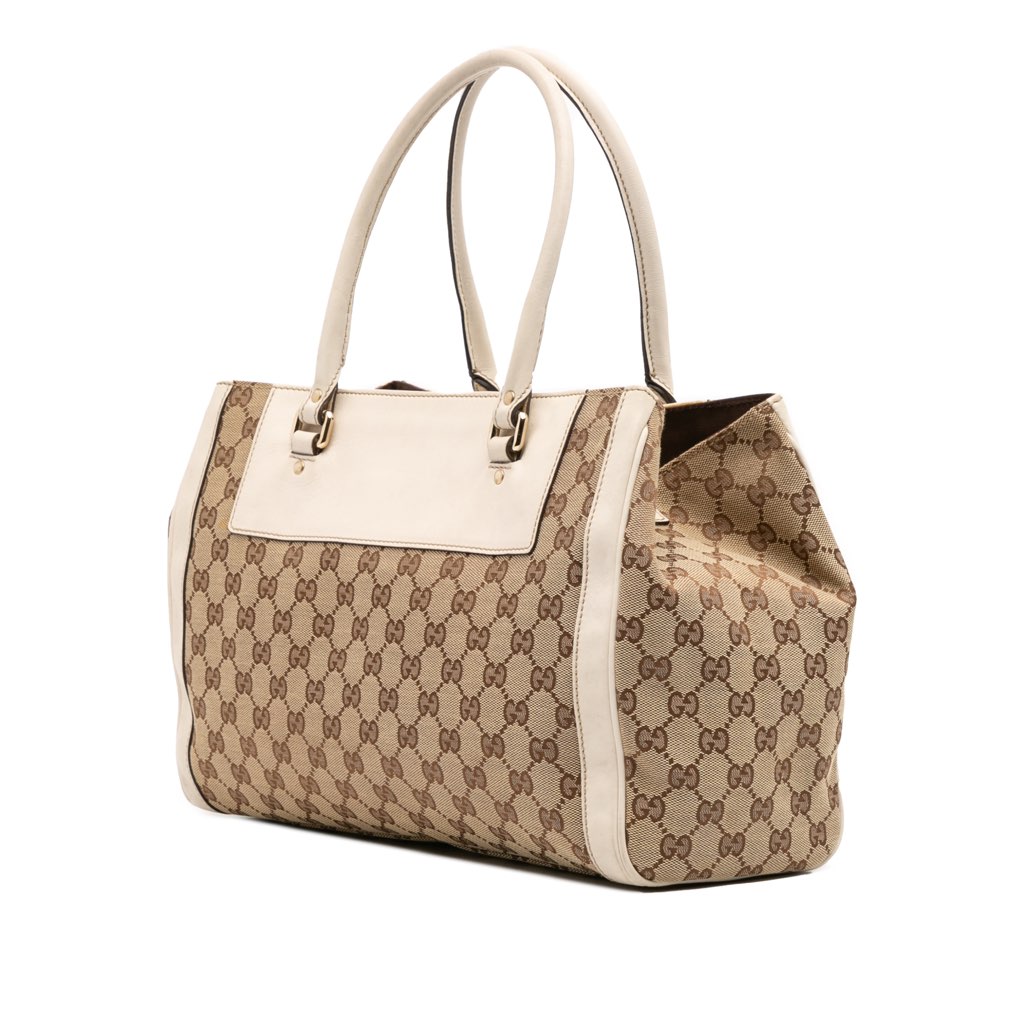 Gucci GG Canvas Trophy Tote - 2
