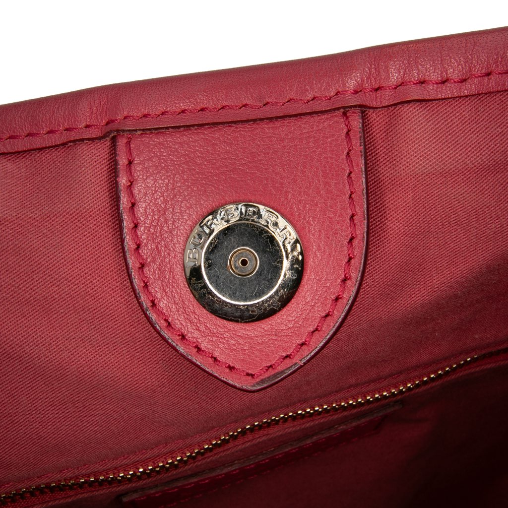 Burberry Small Haymarket Check Coated Canvas Canterbury Tote - Detail 2