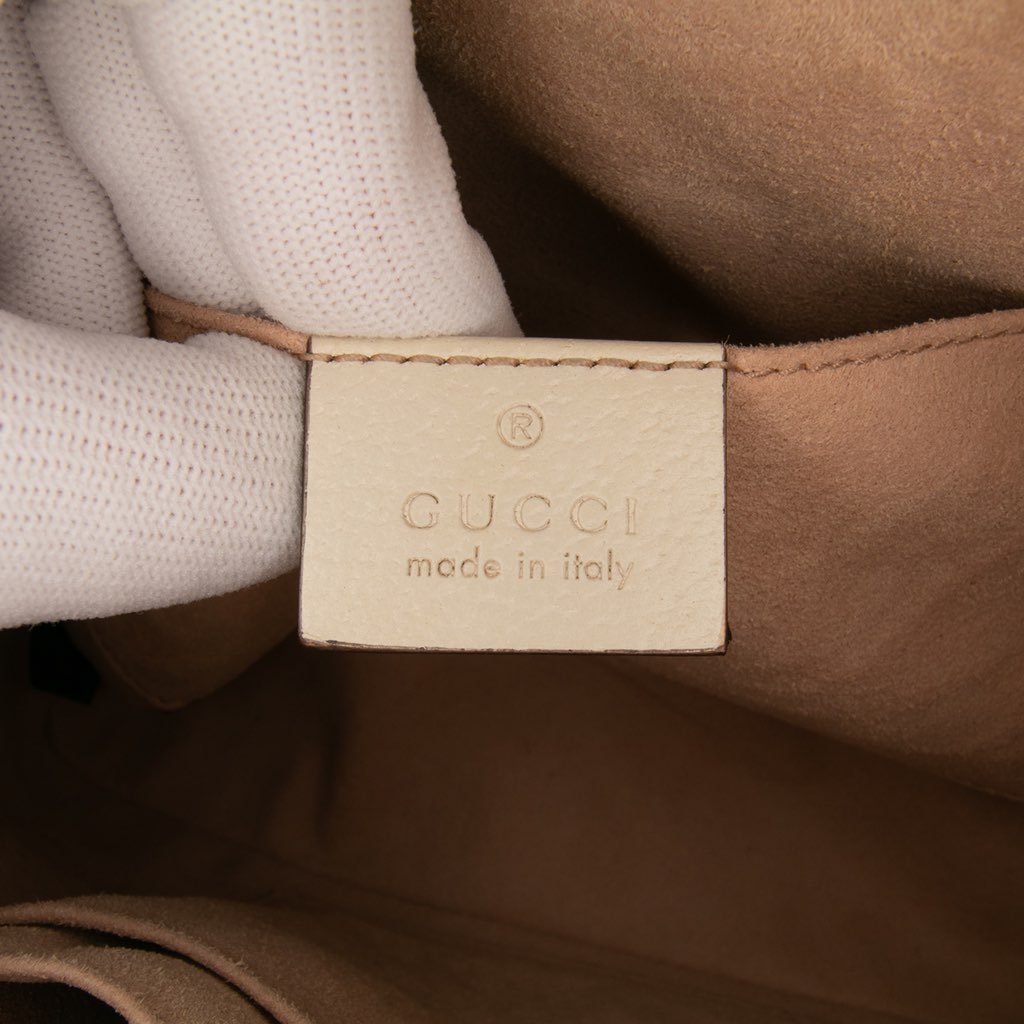 Gucci Small Leather Ophidia Dome Crossbody - Side view