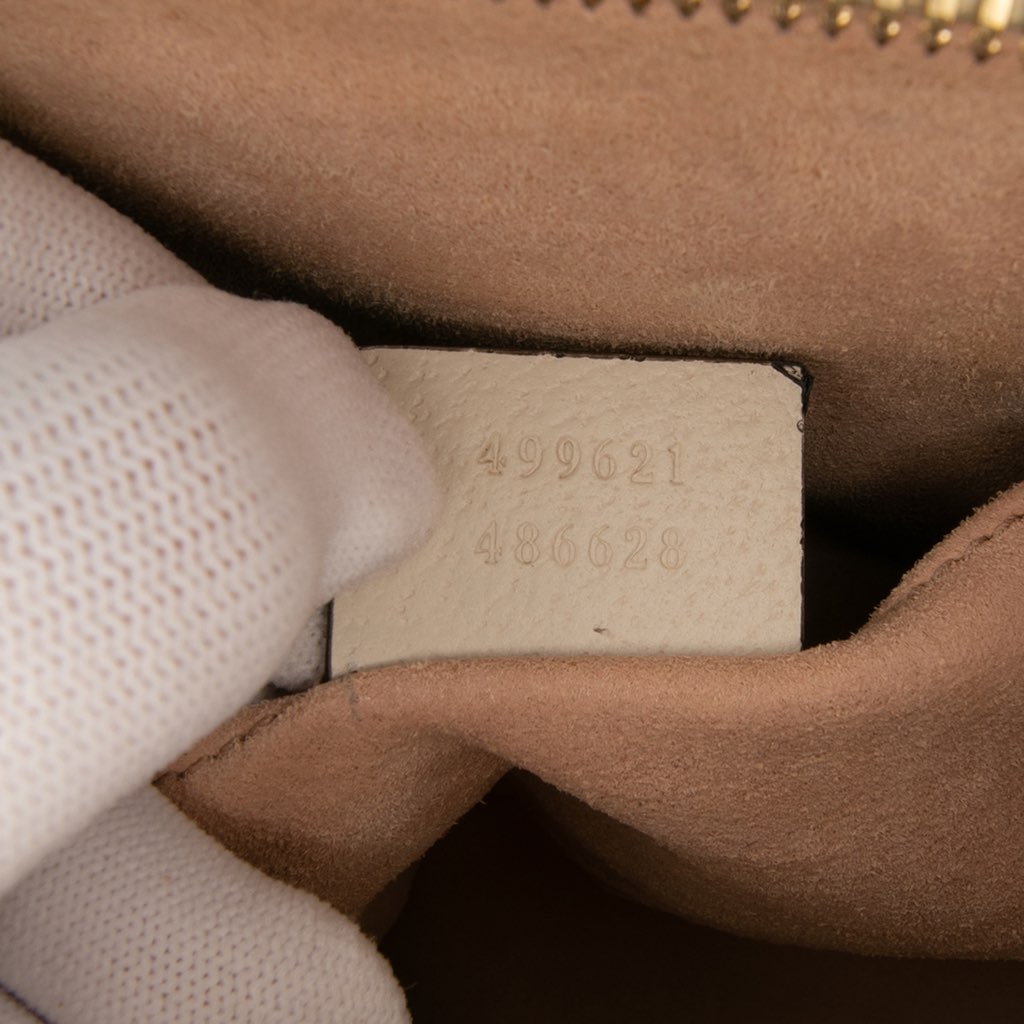 Gucci Small Leather Ophidia Dome Crossbody - Detail 1