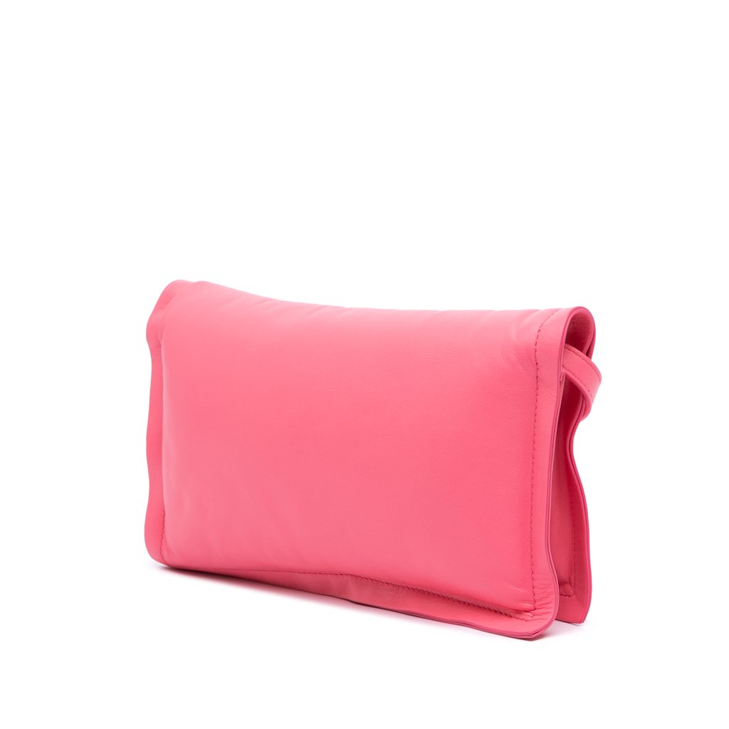 Salvatore Ferragamo Mini Padded Leather Viva Bow Crossbody - Back view