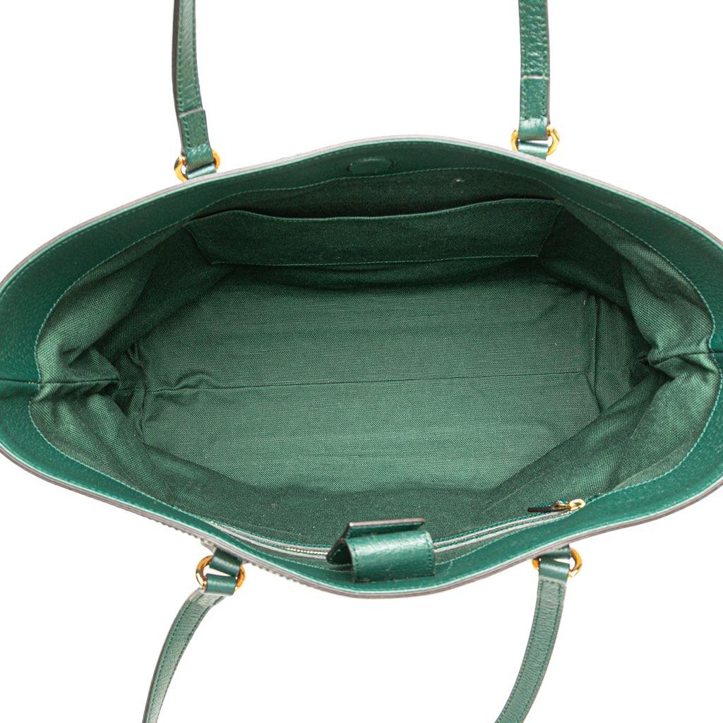 Gucci 100th Anniversary Medium GG Canvas Embroidered Flower Ophidia Tote - 4