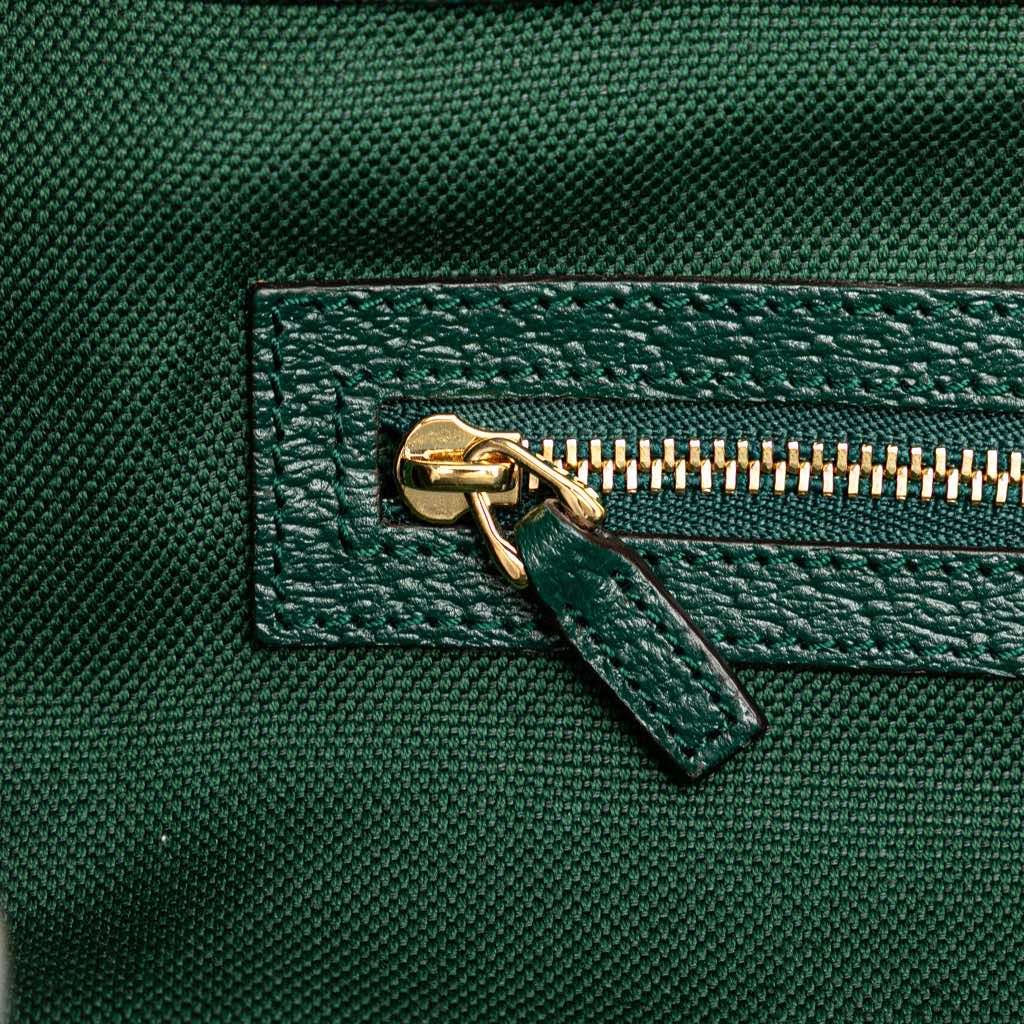 Gucci 100th Anniversary Medium GG Canvas Embroidered Flower Ophidia Tote - Detail 1