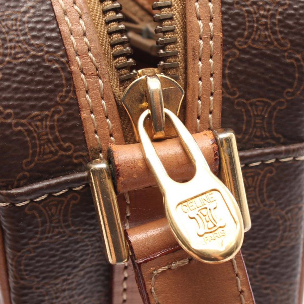 Celine Macadam Coated Canvas Crossbody - Image 10