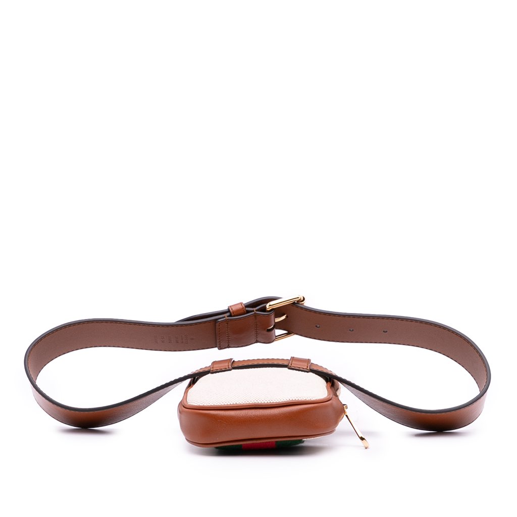 Gucci Ophidia Canvas Phone Case Belt Bag - 3